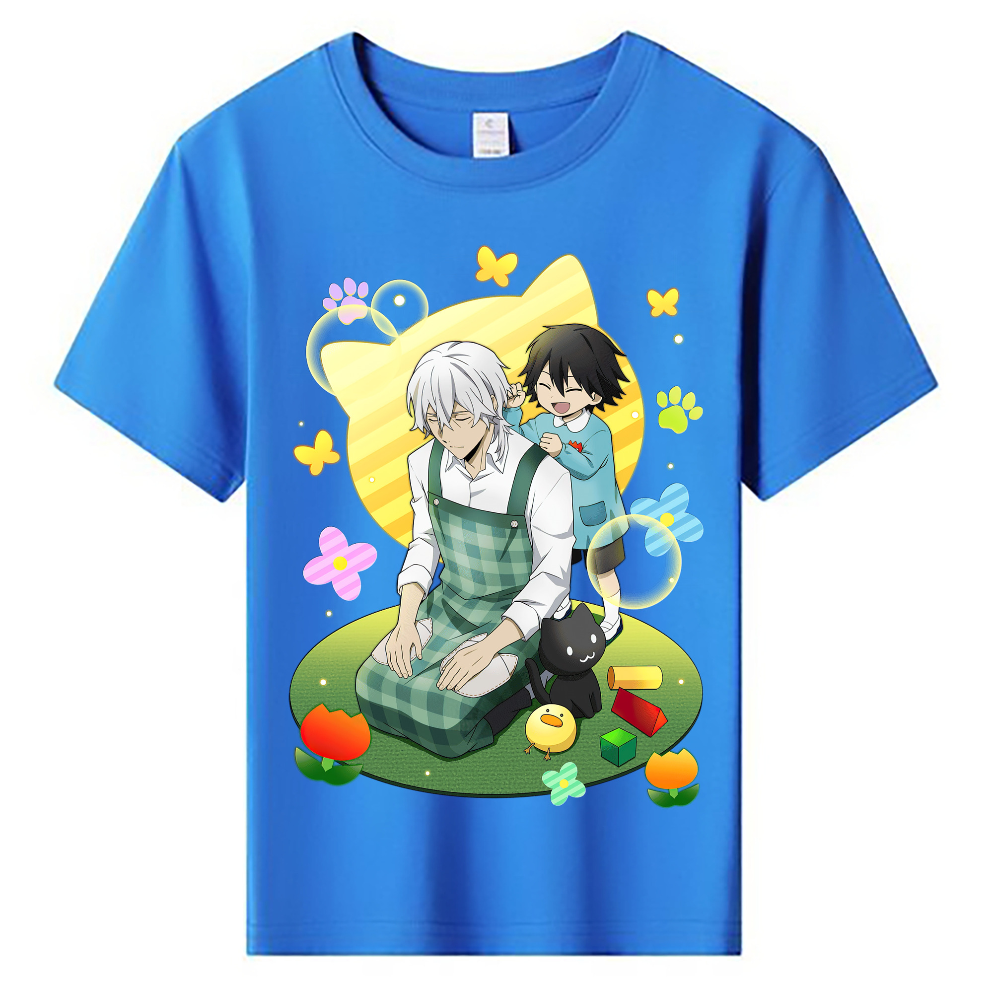 （画像用） 文豪ストレイドッグス Bungo Stray Dogs 綿100％キッズTシャツ（フロントプリント）
